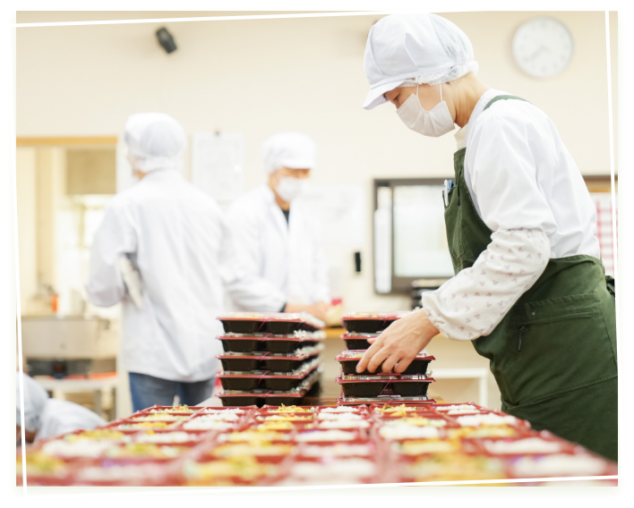 お弁当製造・宅配のイメージ写真